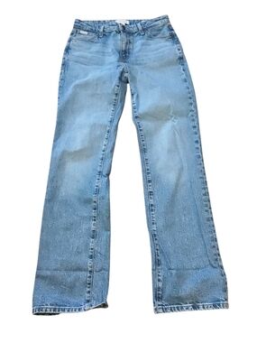 ​Guess Jeans G08 Mid Rise Straight Blue Denim Jeans Women's Size 27 Eco Airwash